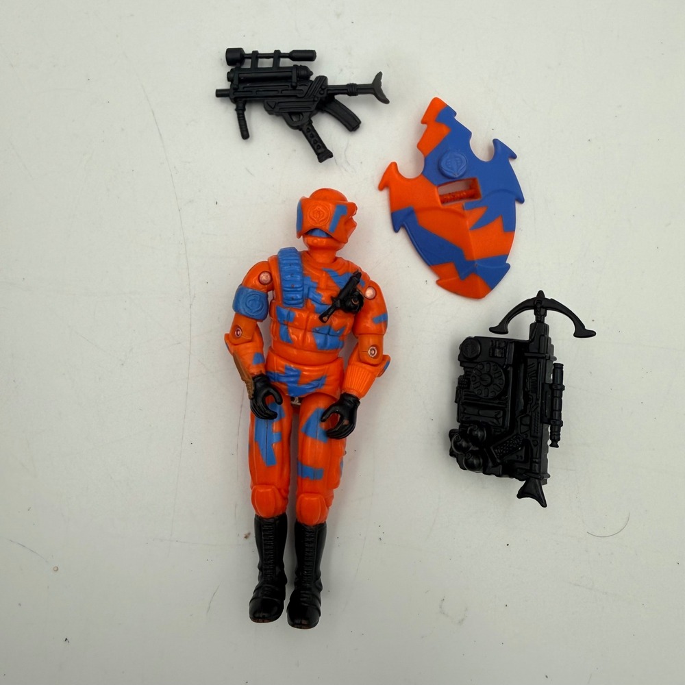Vintage 1989 G.I. Joe Alley Viper v1 Action Figure Hasbro Cobra Urban Assault